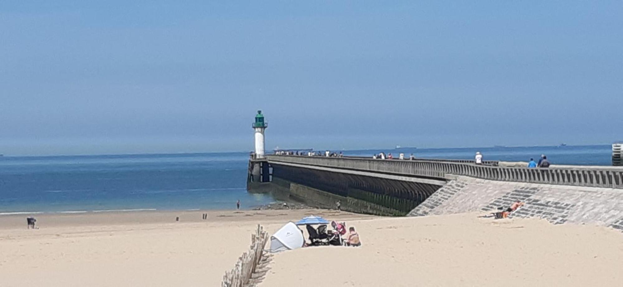 L'Opaline - Vue Mer Bleriot-Plage Bilik gambar